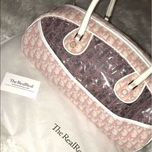 Christian Dior monogram bowler bag